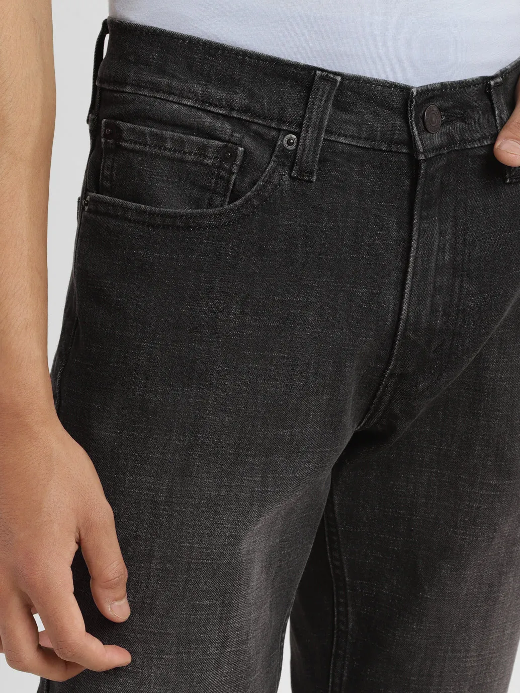 Men's 511 Grey Slim Fit Mid Rise Jeans