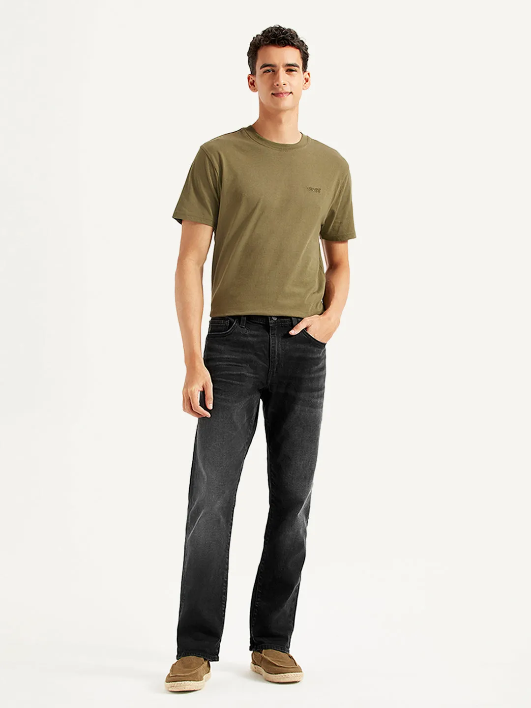 Men's 511 Grey Slim Fit Mid Rise Jeans