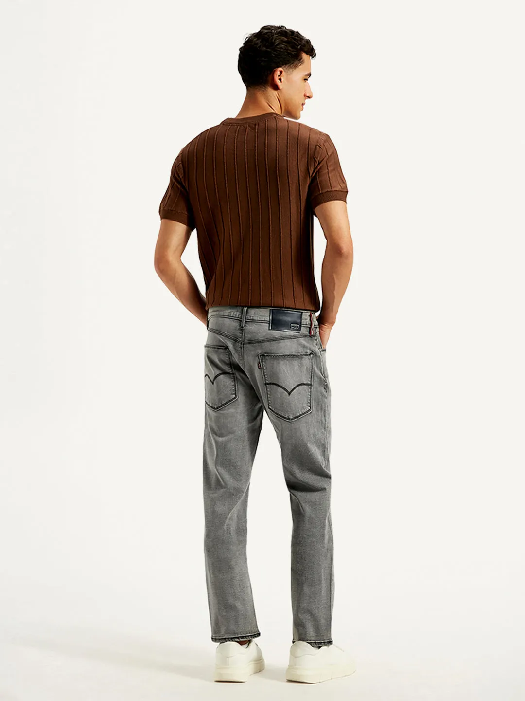Men's 511 Grey Slim Fit Mid Rise Jeans