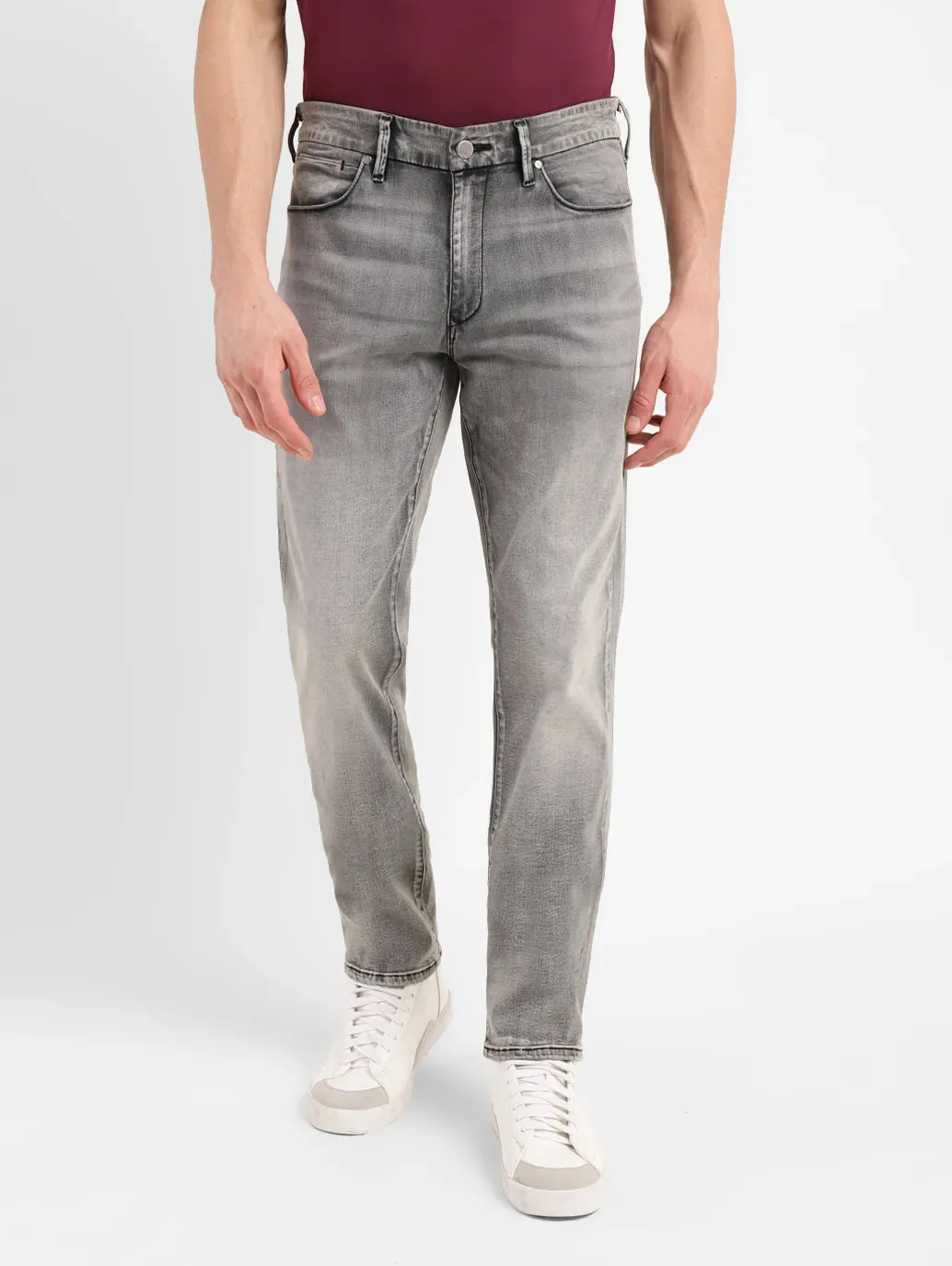 Men's 511 Grey Slim Fit Mid Rise Jeans