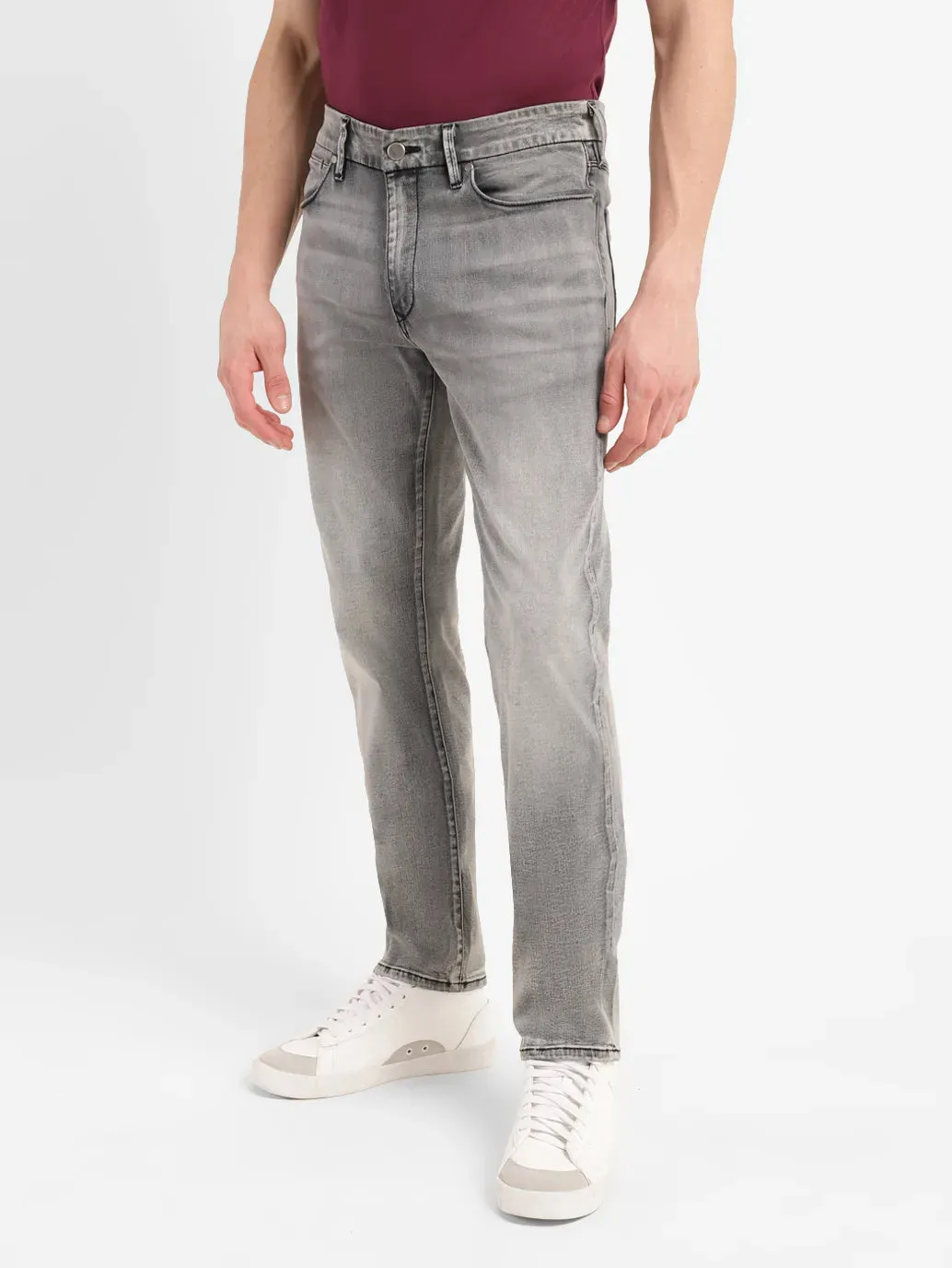 Men's 511 Grey Slim Fit Mid Rise Jeans