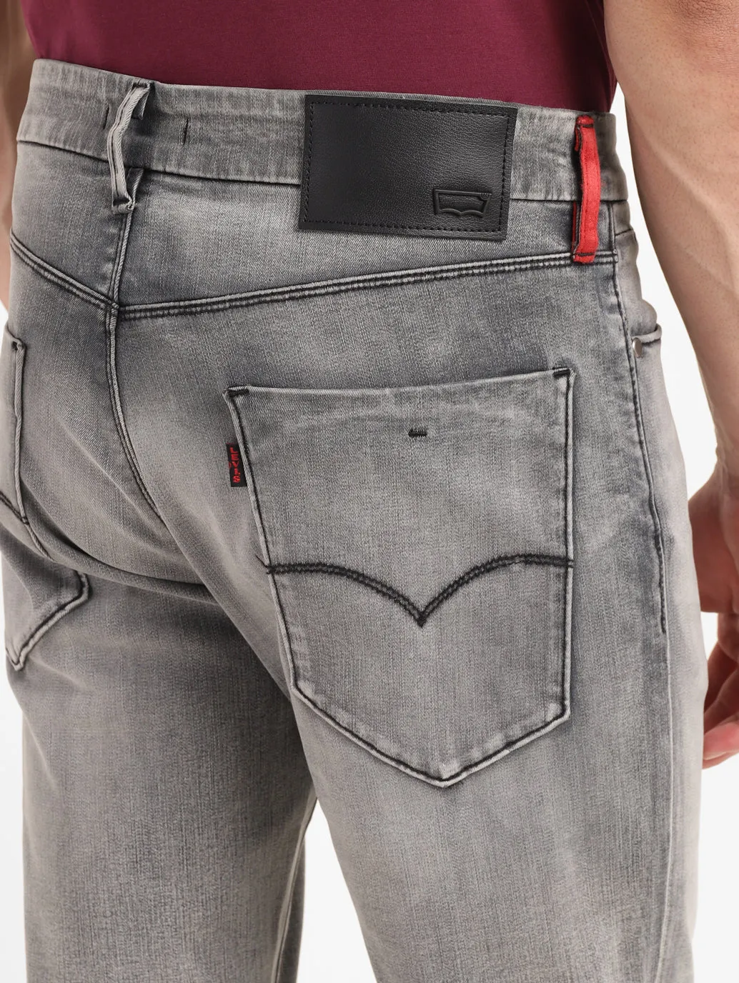 Men's 511 Grey Slim Fit Mid Rise Jeans