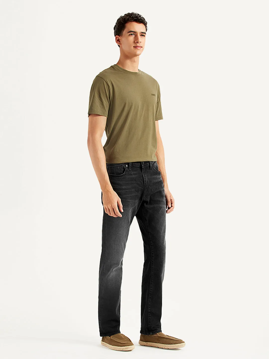 Men's 511 Grey Slim Fit Mid Rise Jeans