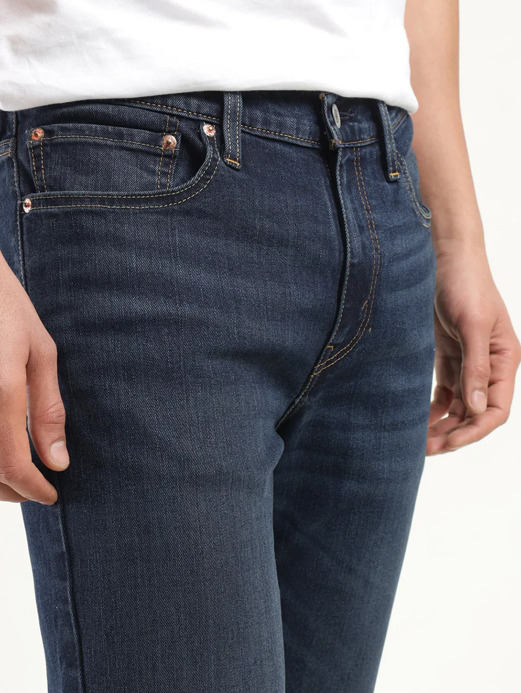 Men's 511 Indigo Slim Fit Mid Rise Jeans