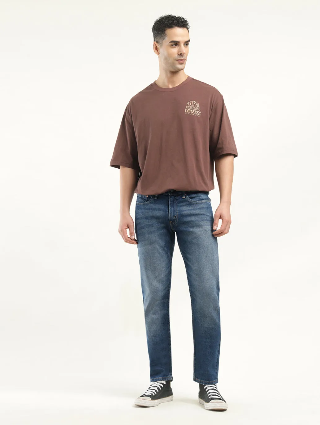 Men's 511 Indigo Slim Fit Mid Rise Jeans
