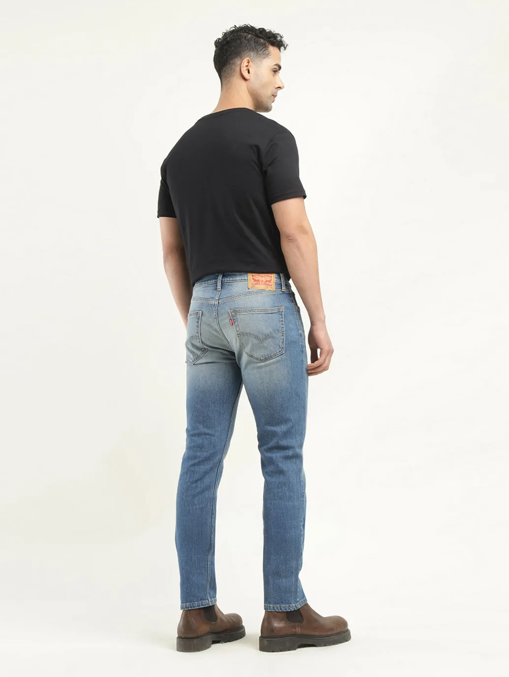 Men's 511 Indigo Slim Fit Mid Rise Jeans