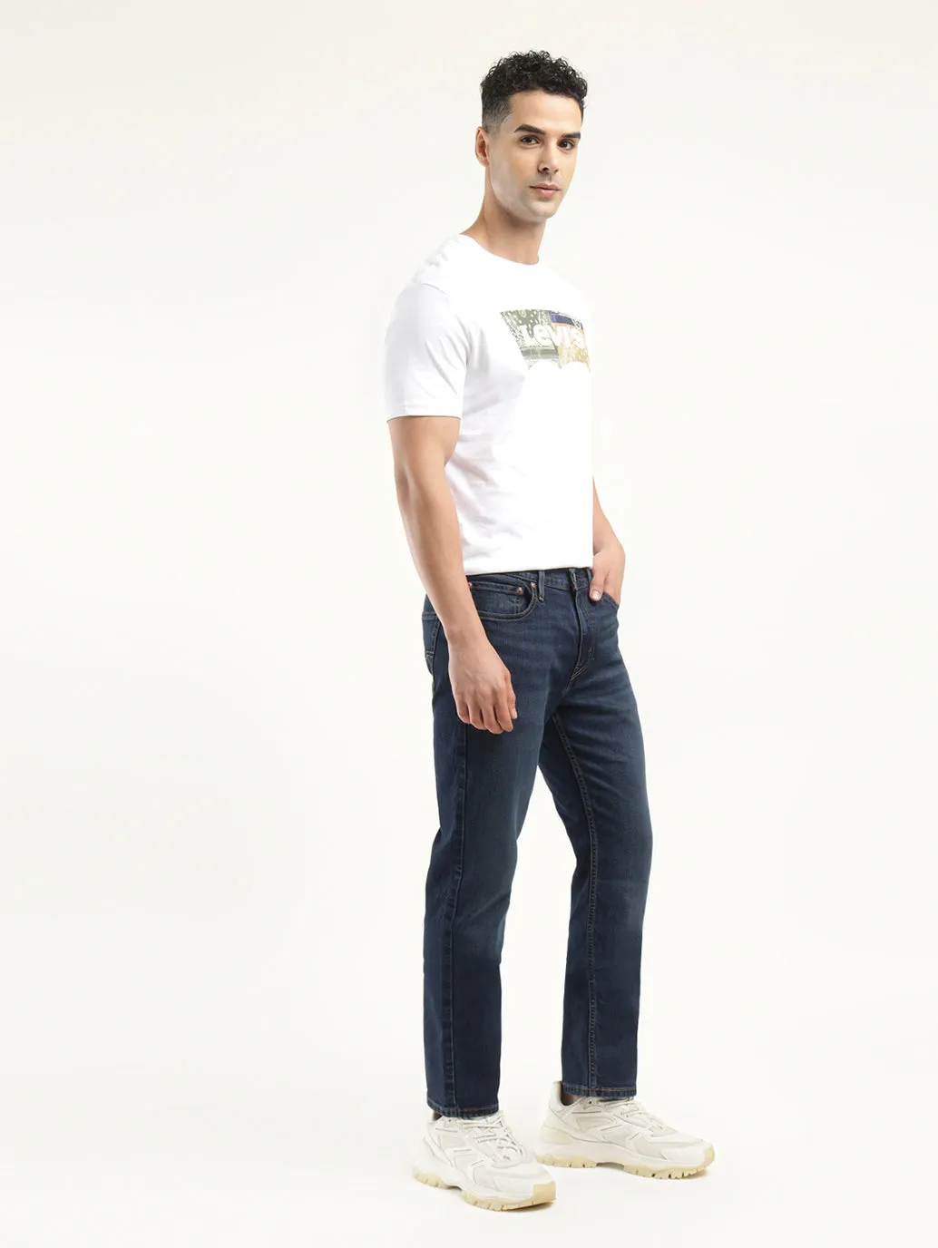 Men's 511 Indigo Slim Fit Mid Rise Jeans