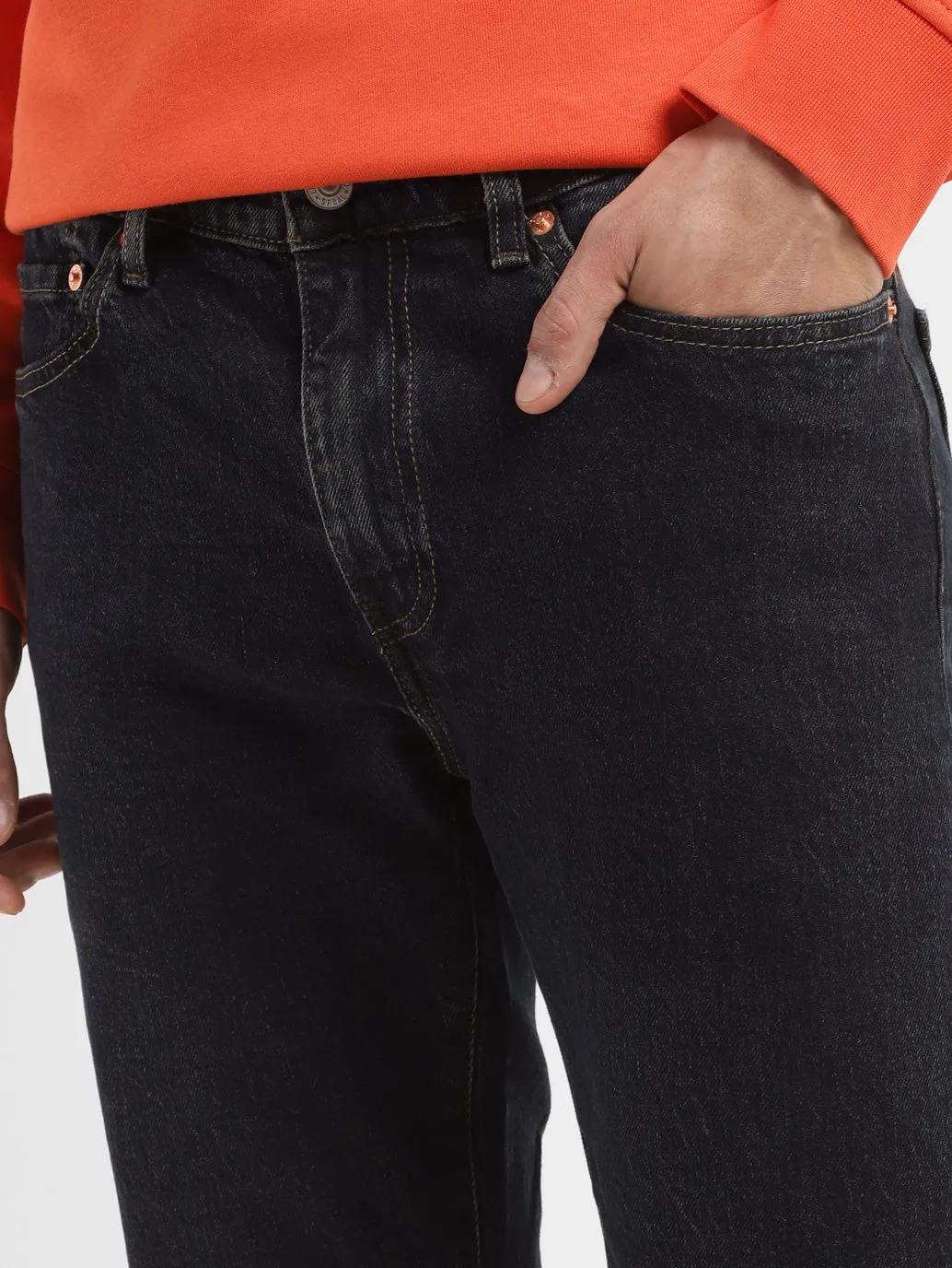 Men's 511 Indigo Slim Fit Mid Rise Jeans