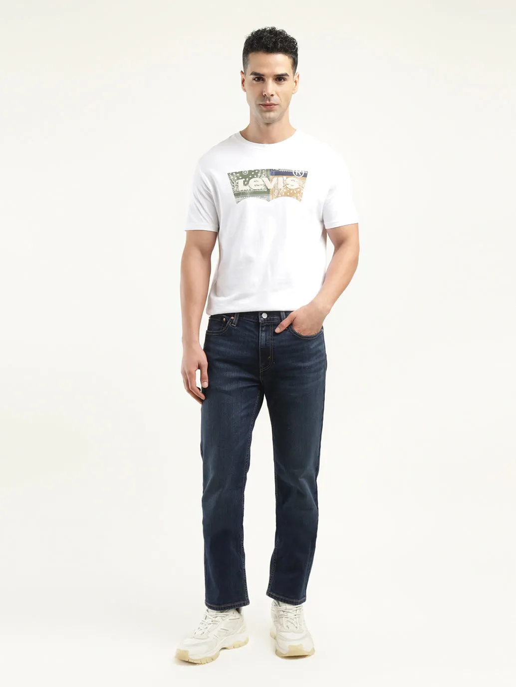 Men's 511 Indigo Slim Fit Mid Rise Jeans
