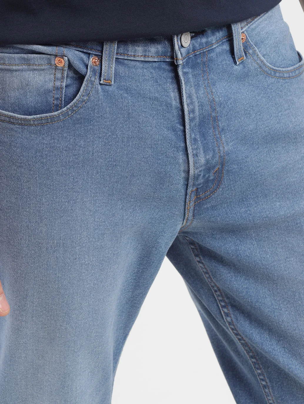Men's 511 Light Blue Slim Fit Mid Rise Jeans