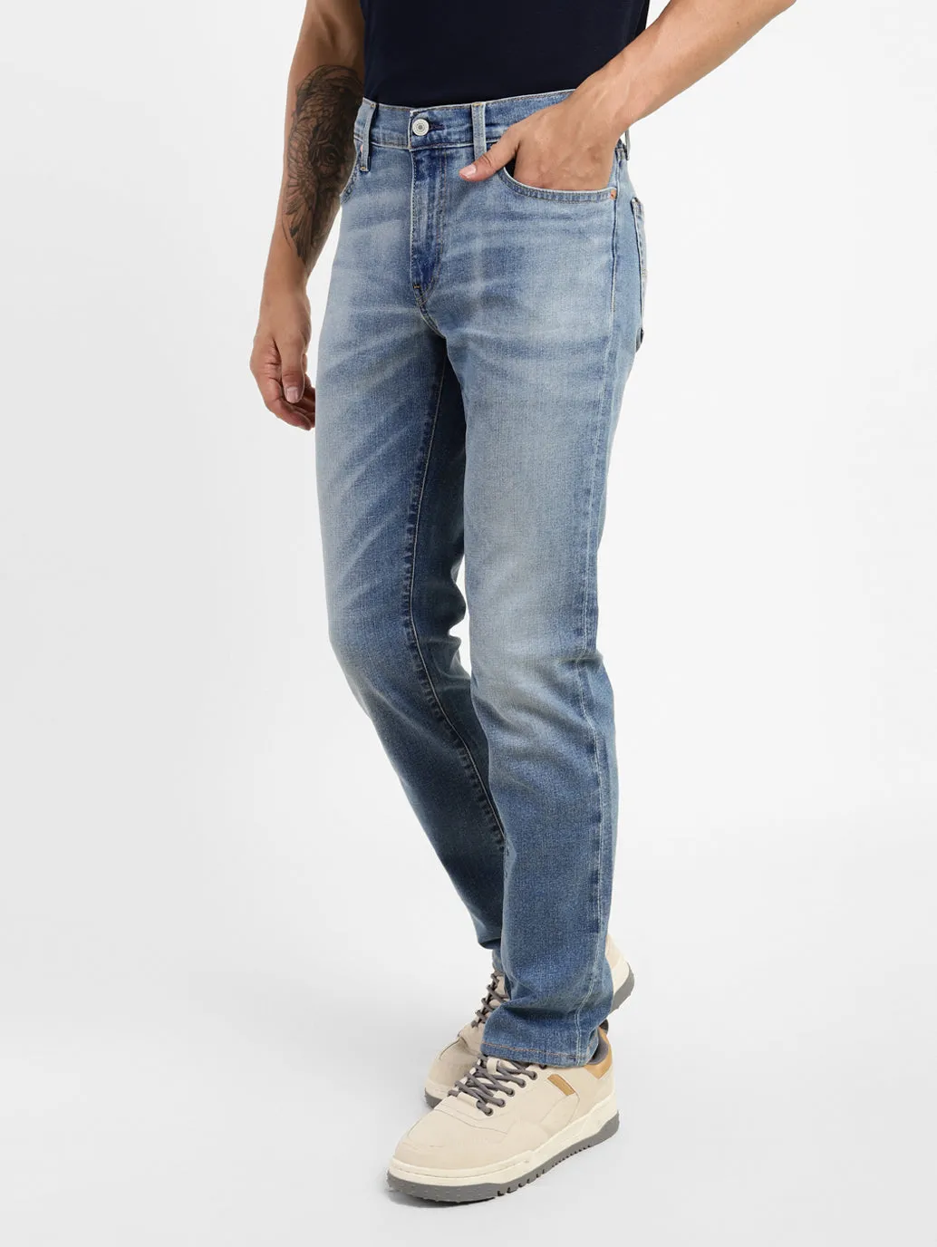 Men's 511 Light Indigo Slim Fit Mid Rise Jeans