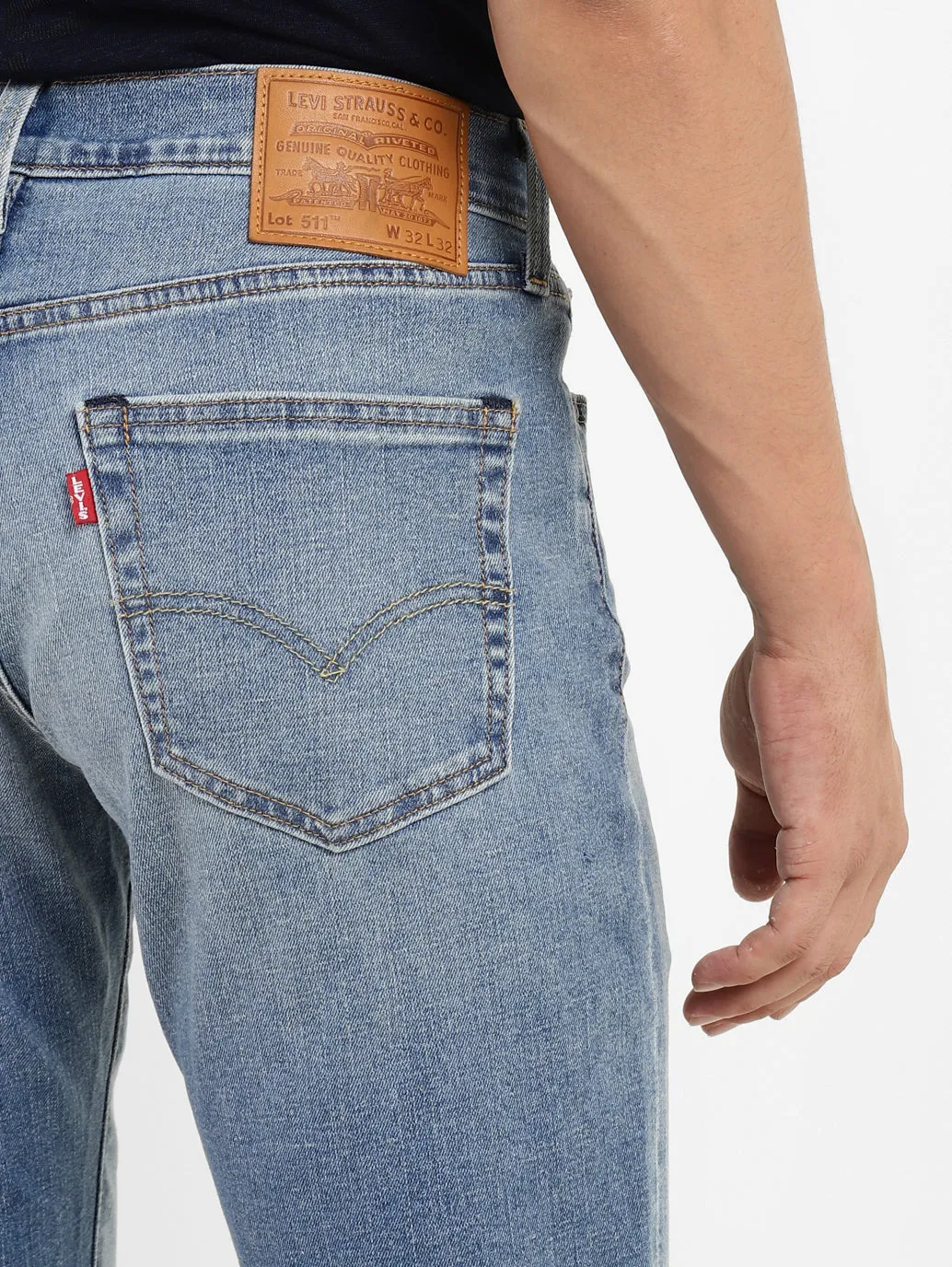 Men's 511 Light Indigo Slim Fit Mid Rise Jeans