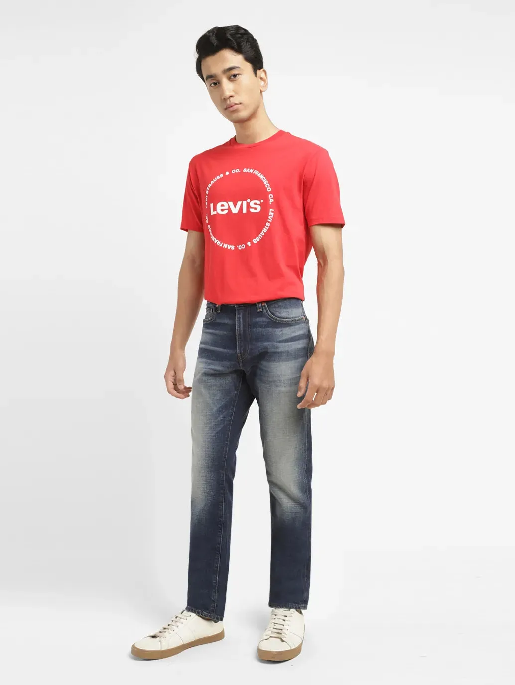Men's 511 Mid Indigo Slim Fit Mid Rise Jeans