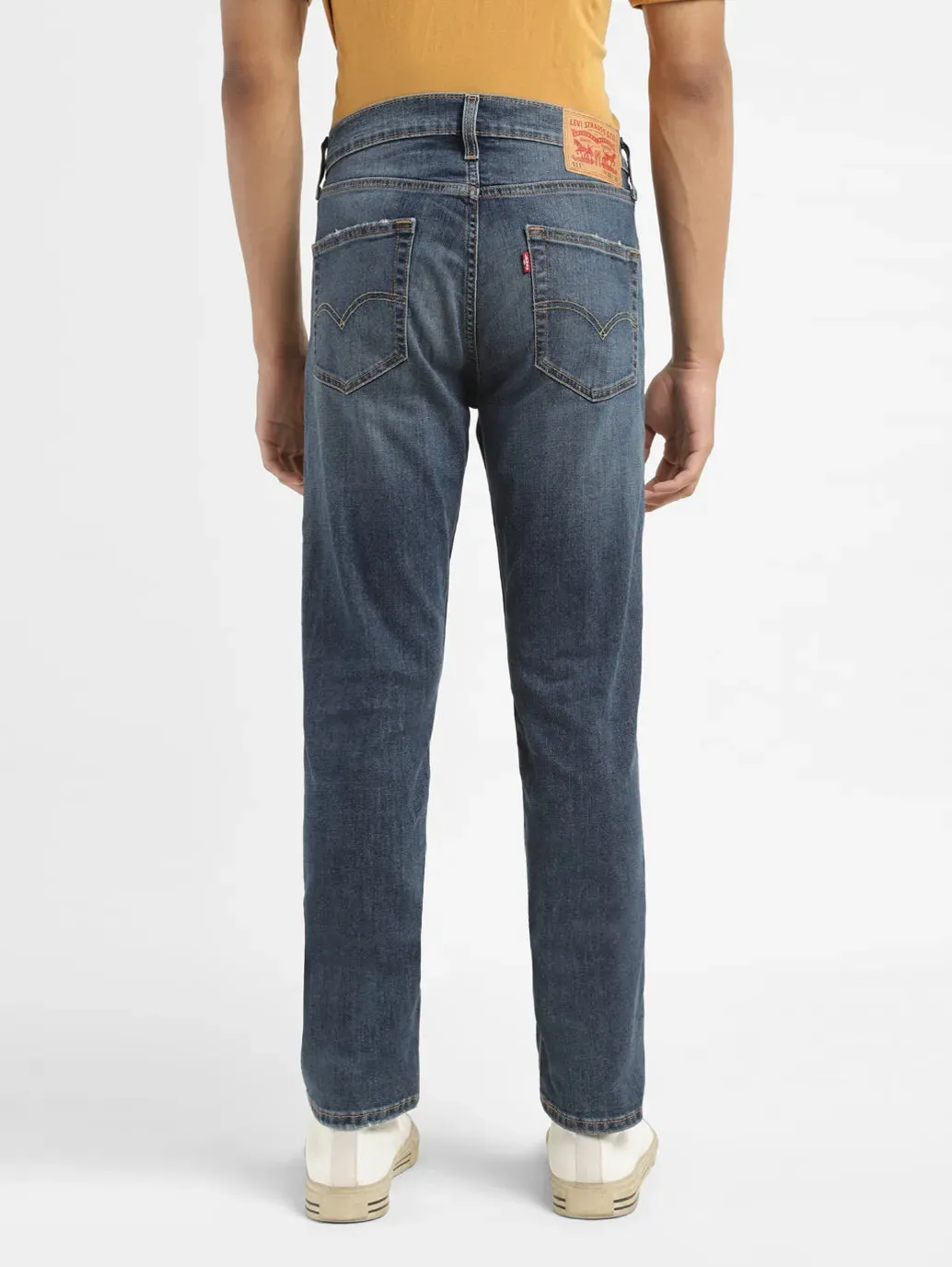 Men's 511 Mid Indigo Slim Fit Mid Rise Jeans