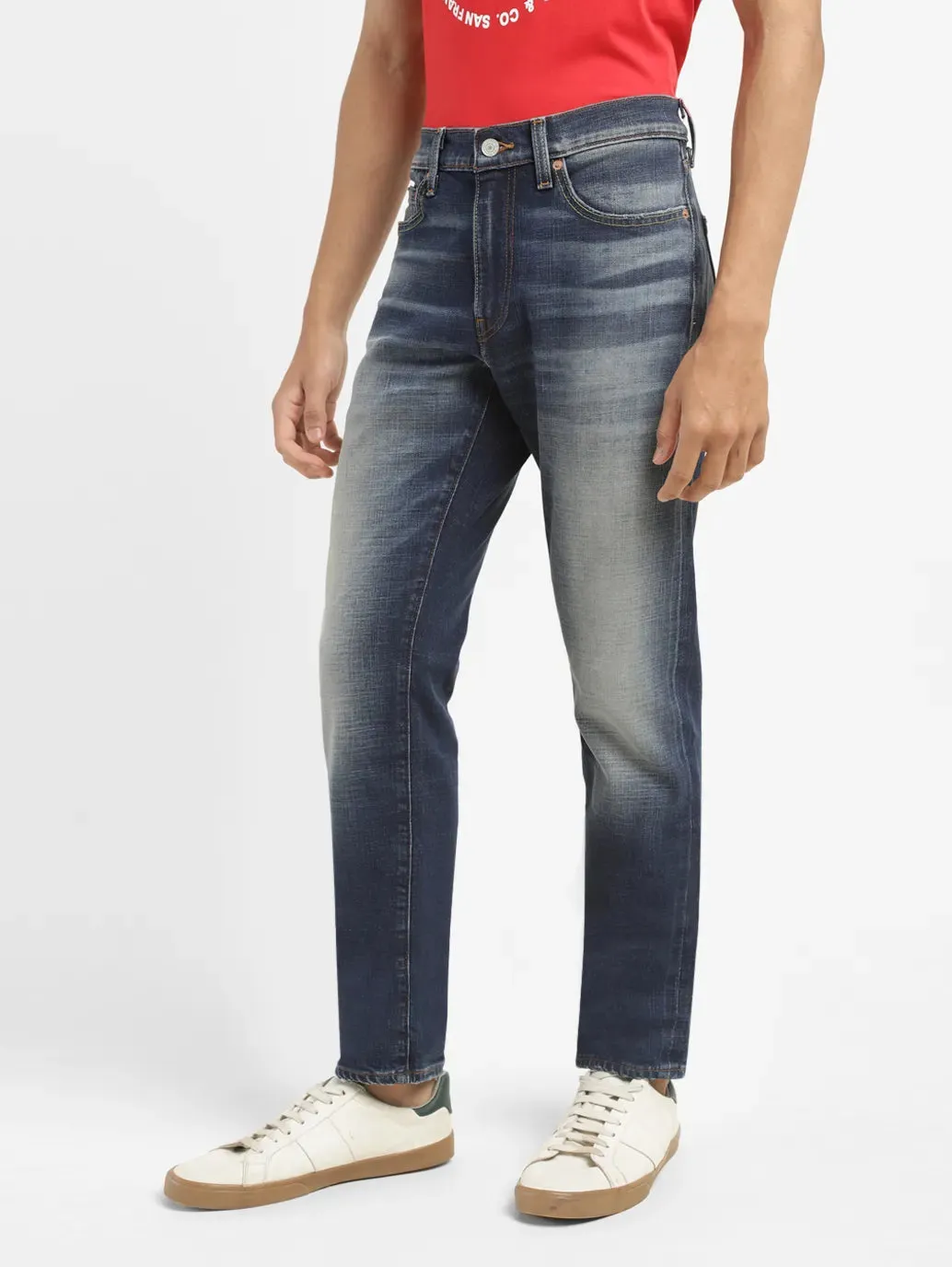 Men's 511 Mid Indigo Slim Fit Mid Rise Jeans