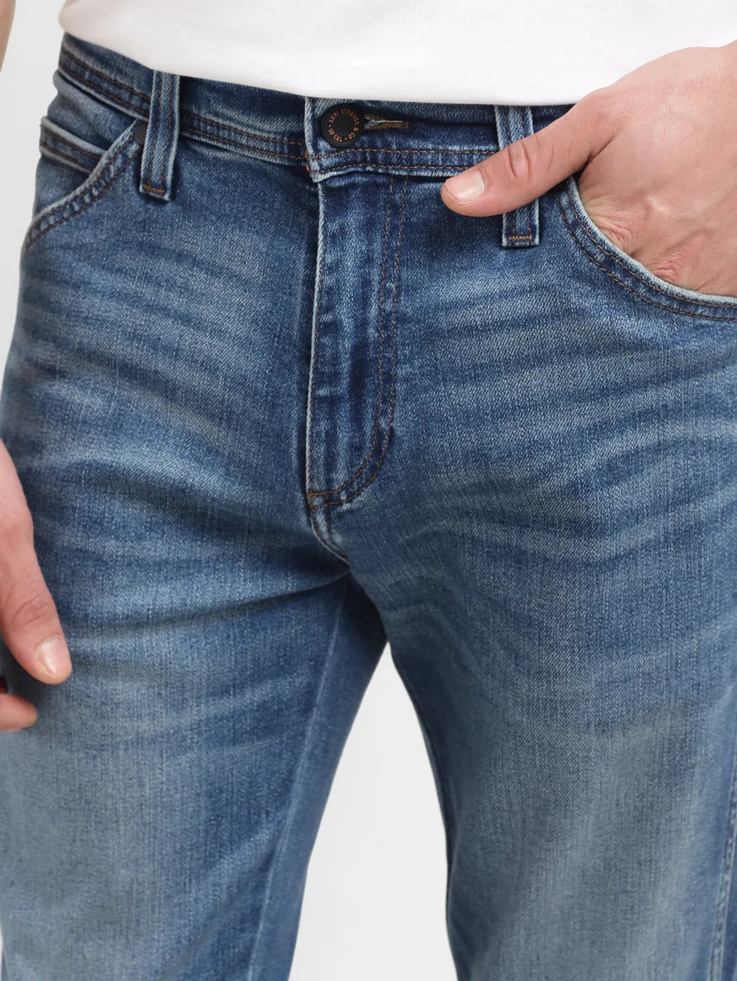 Men's 511 Mid Indigo Slim Fit Mid Rise Jeans