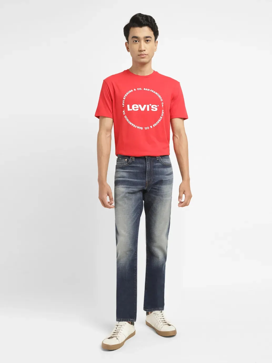 Men's 511 Mid Indigo Slim Fit Mid Rise Jeans