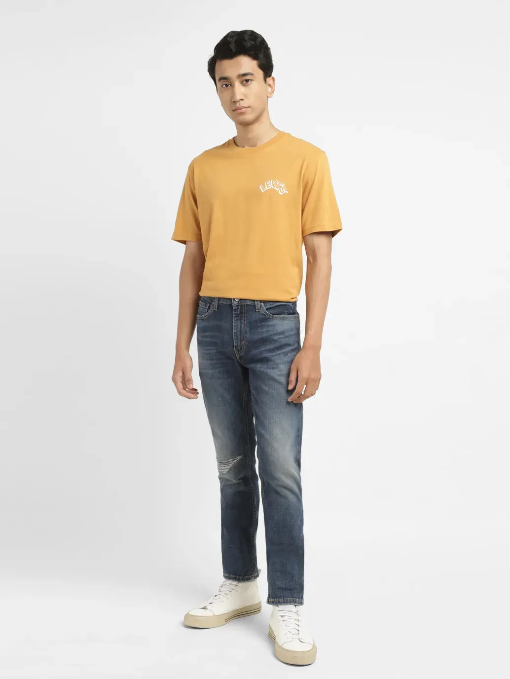 Men's 511 Mid Indigo Slim Fit Mid Rise Jeans