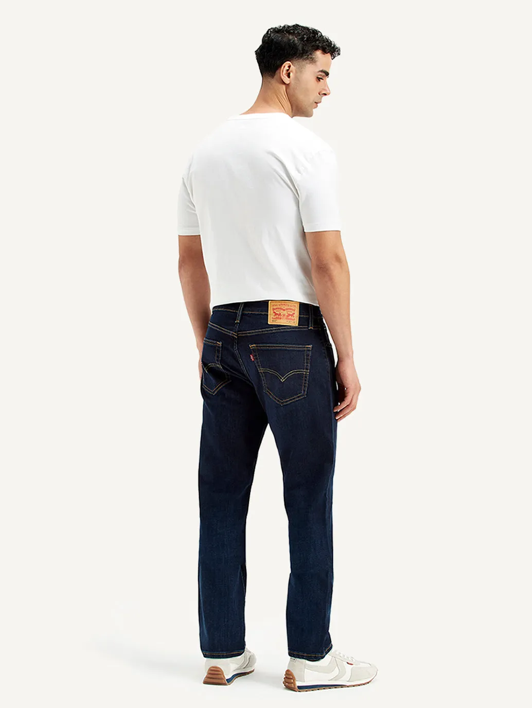 Men's 511 Navy Blue Slim Fit Mid Rise Jeans