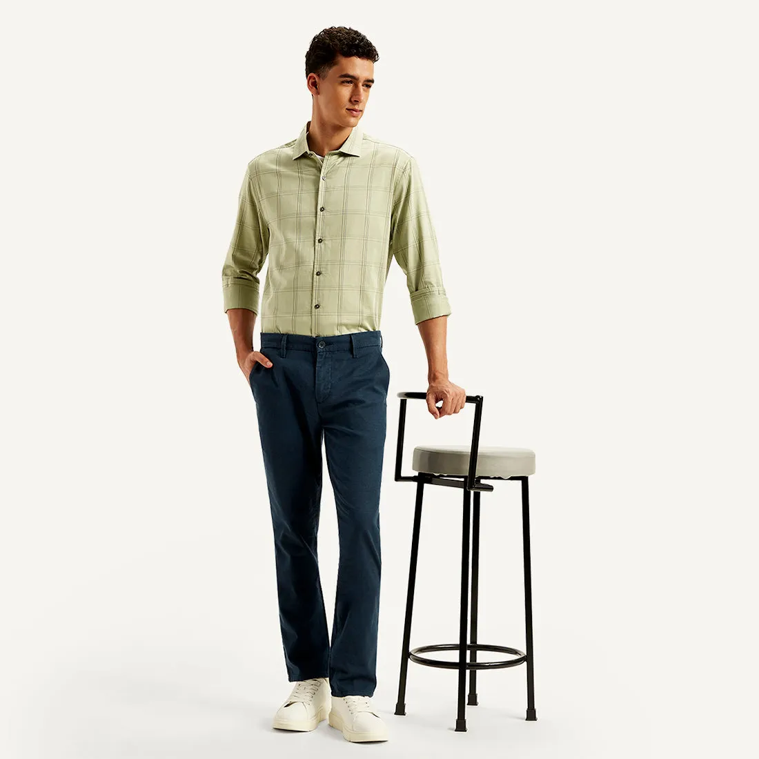 Men's 511 Slim Fit Blue Chino Trousers