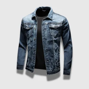 Men’s Classic Denim Jacket – Double-Pocket, Rugged & Timeless