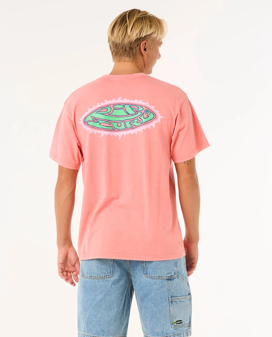 MEN'S RAW ENERGY SLOTH TEE - WATERMELON