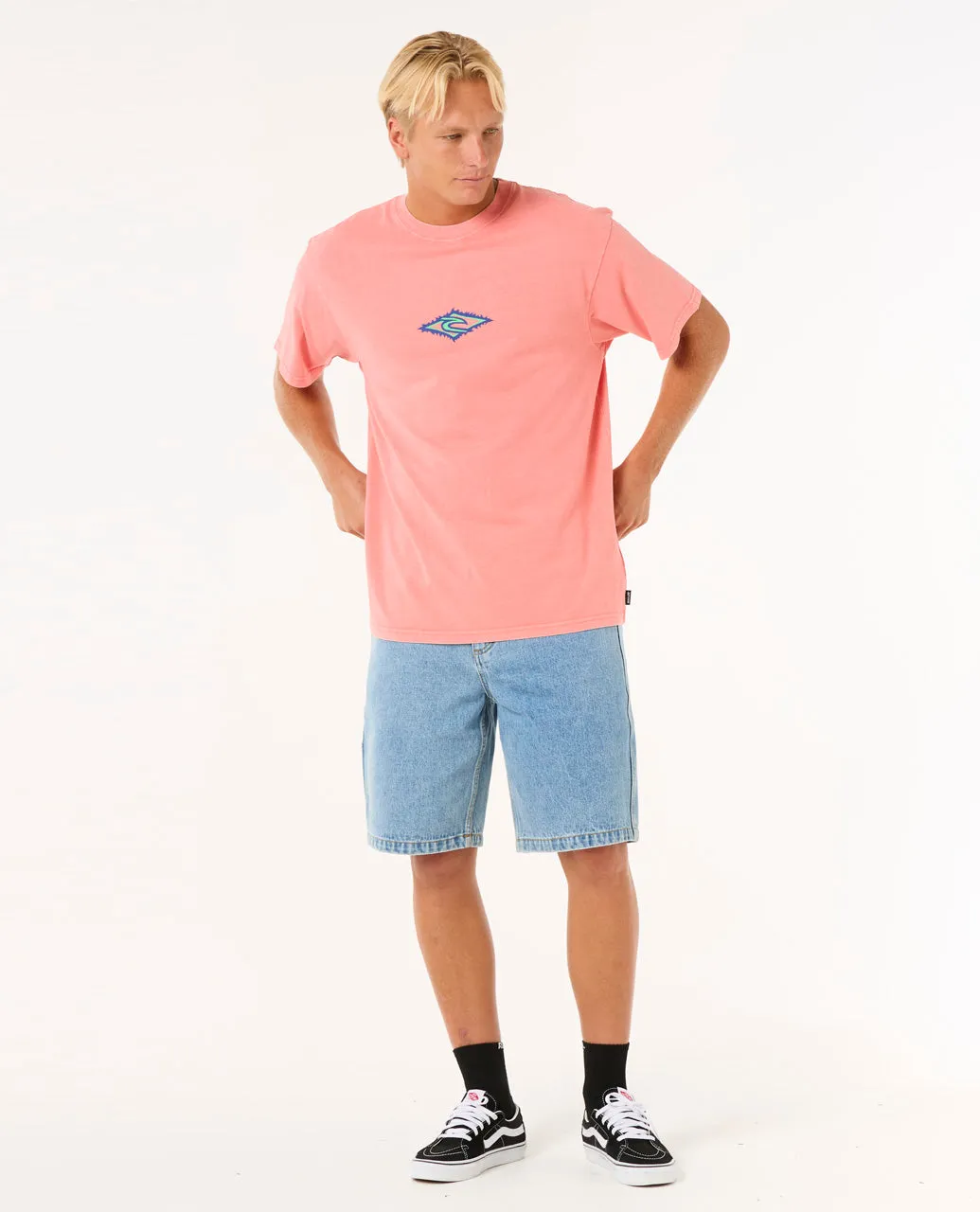 MEN'S RAW ENERGY SLOTH TEE - WATERMELON