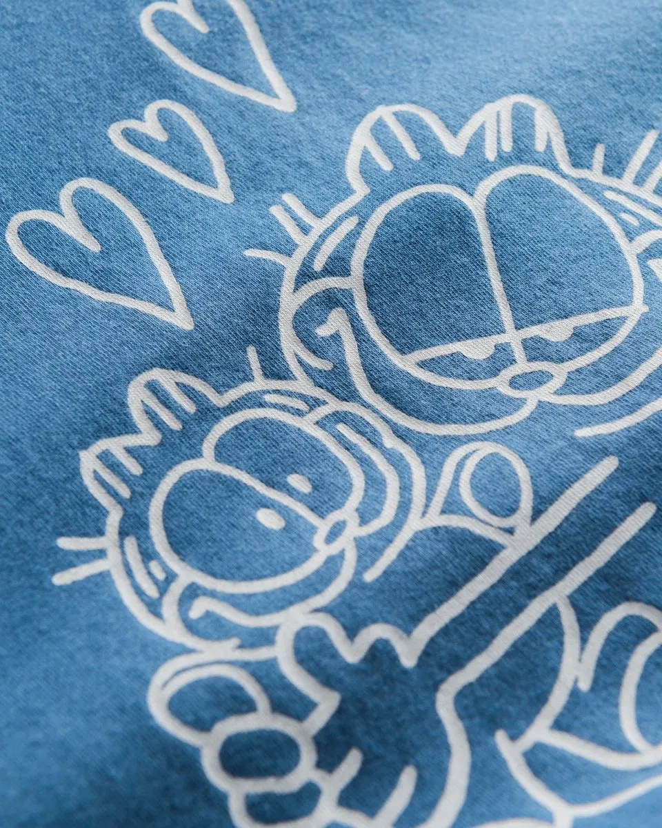 Mia T-shirt In Love - Blue