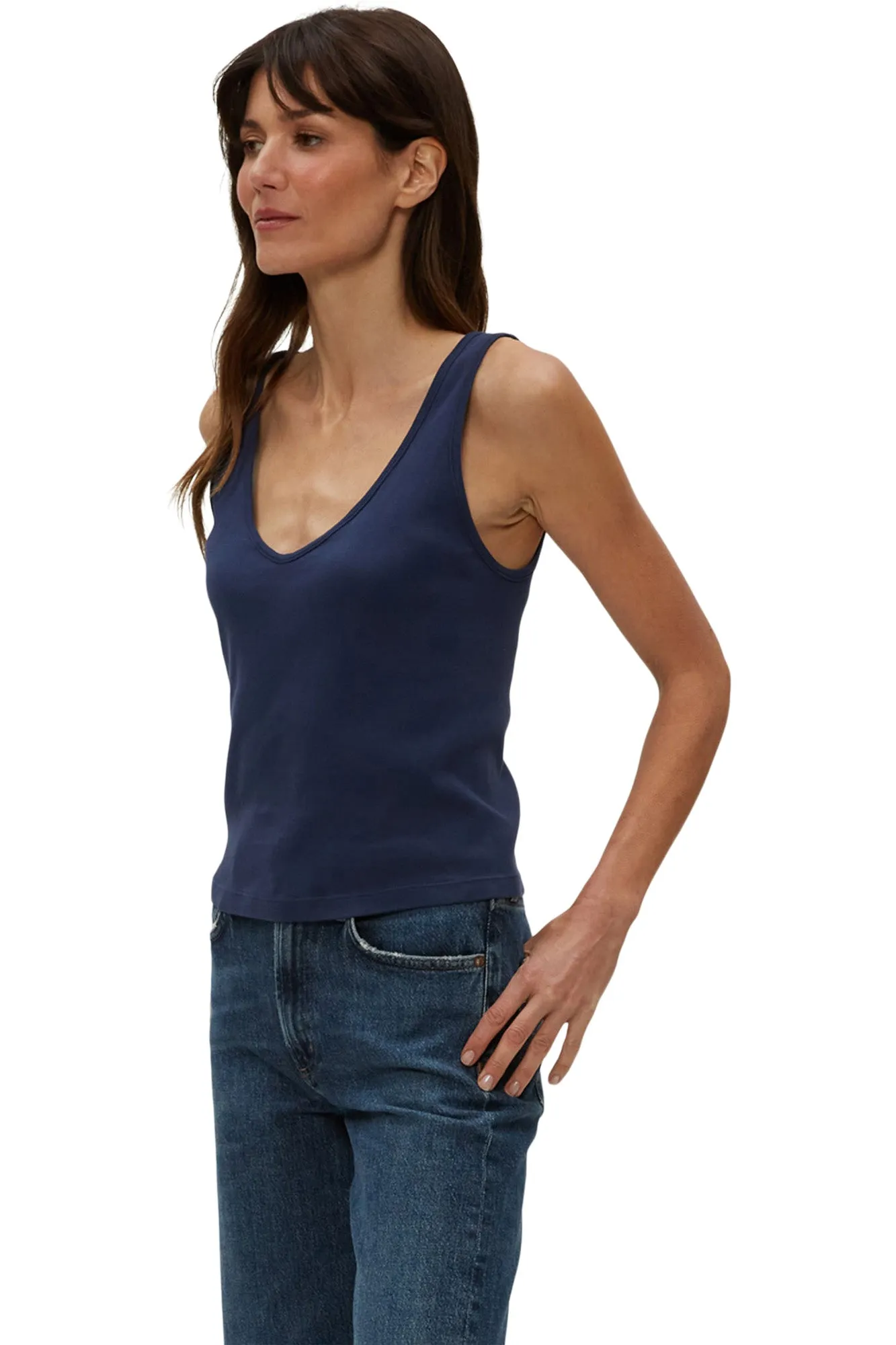 Michael Stars Sloan V-neck Tank