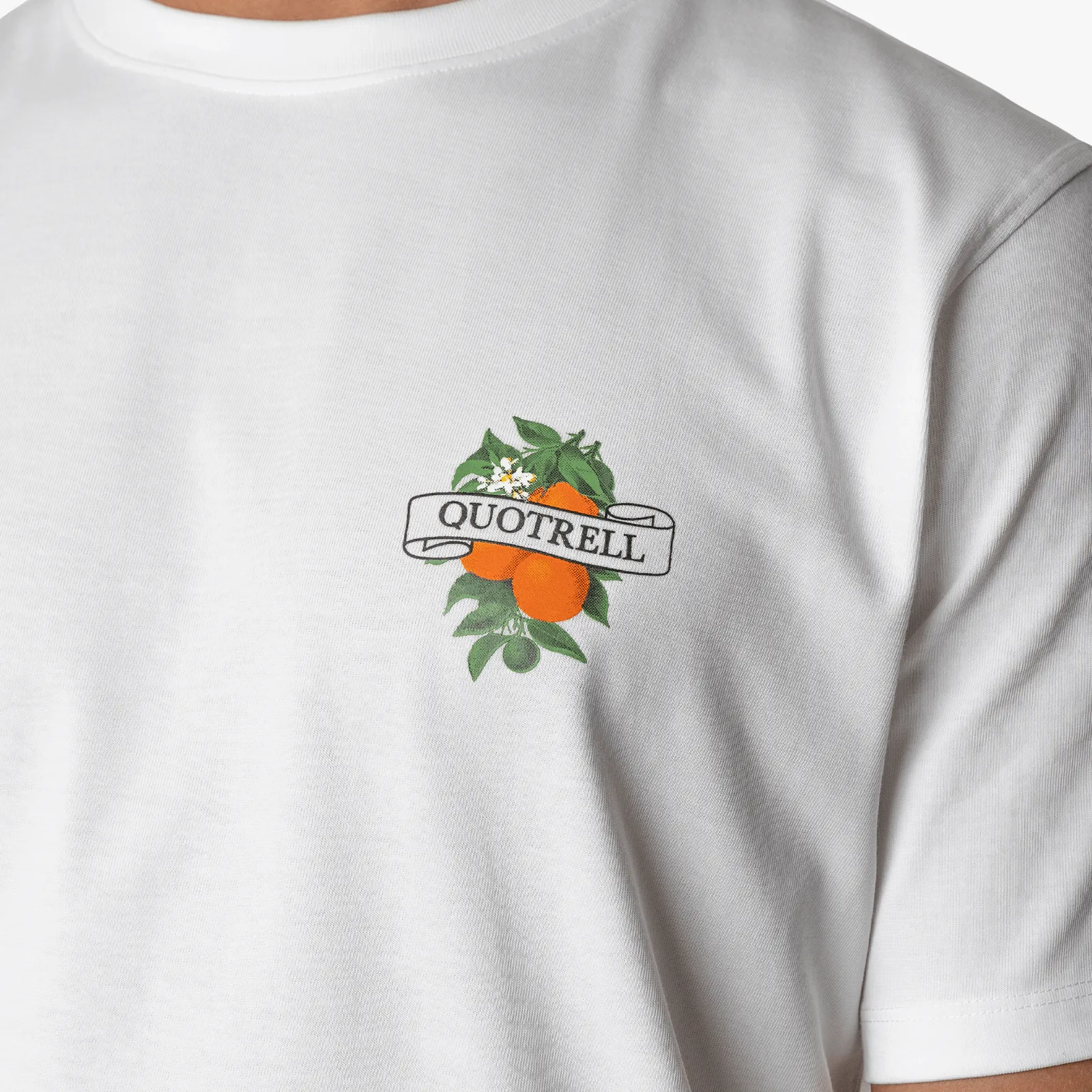 MINEOLA TEE | WHITE/BLACK