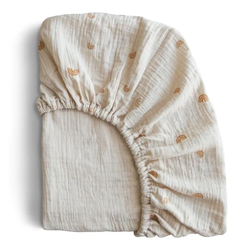 Mini Muslin Crib Sheet