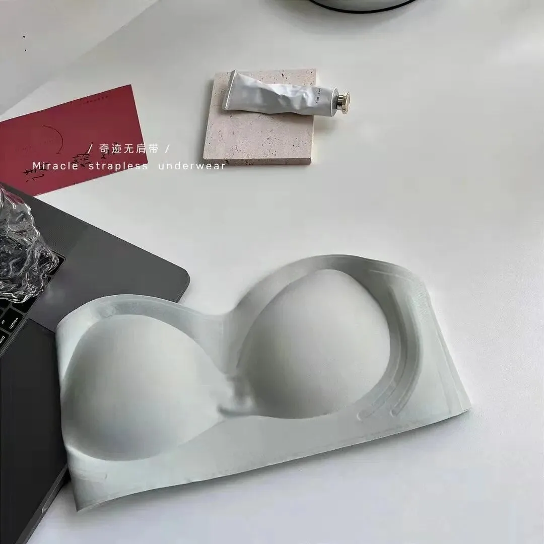 Miracle Strapless Underwear for Women - Jelly Soft, Supportive, Traceless, Anti - slip Bra for Summer