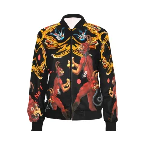 Molecular Martyrdom Women's Bomber Jacket