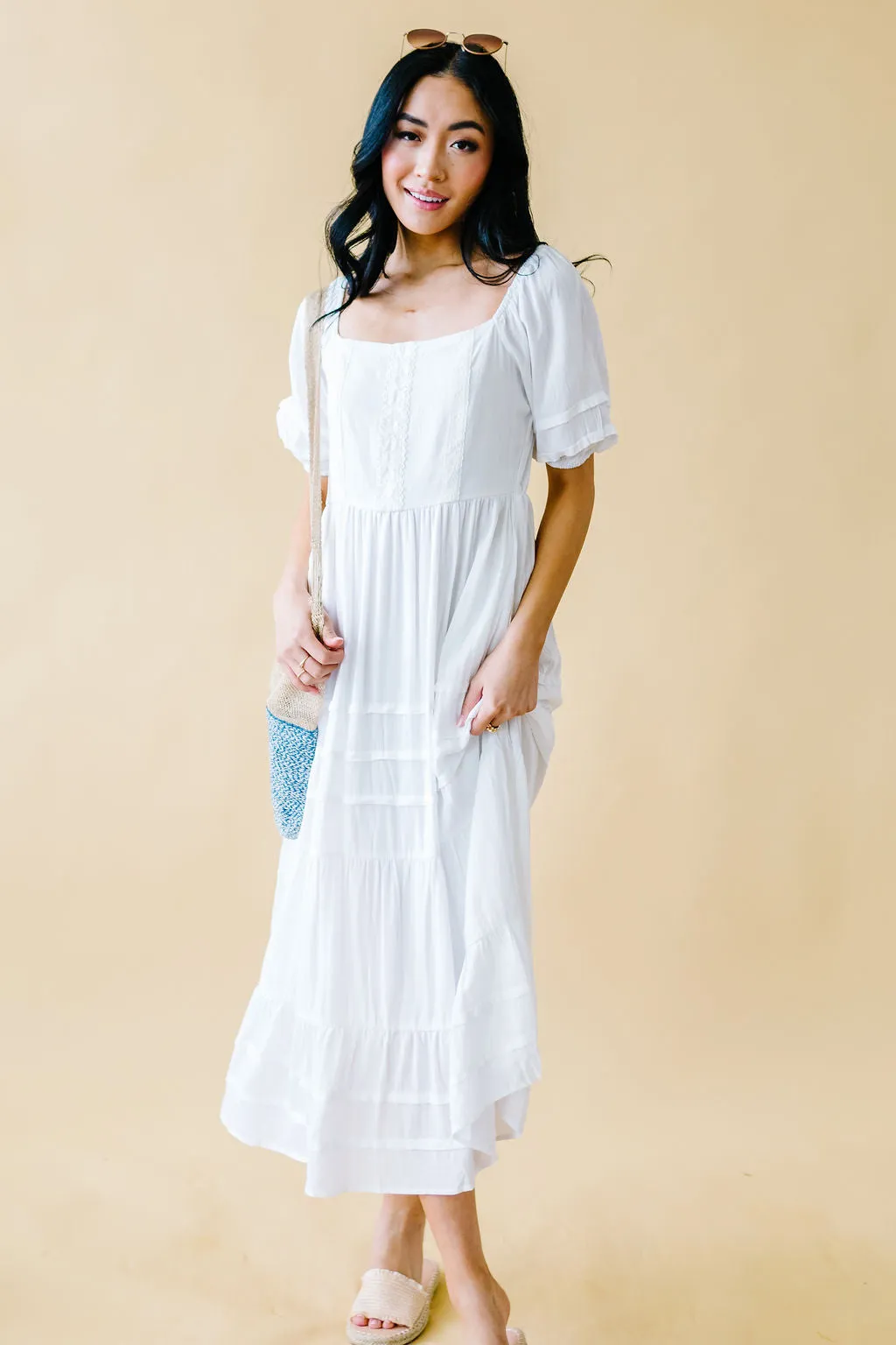 Morning Light Midi Dress