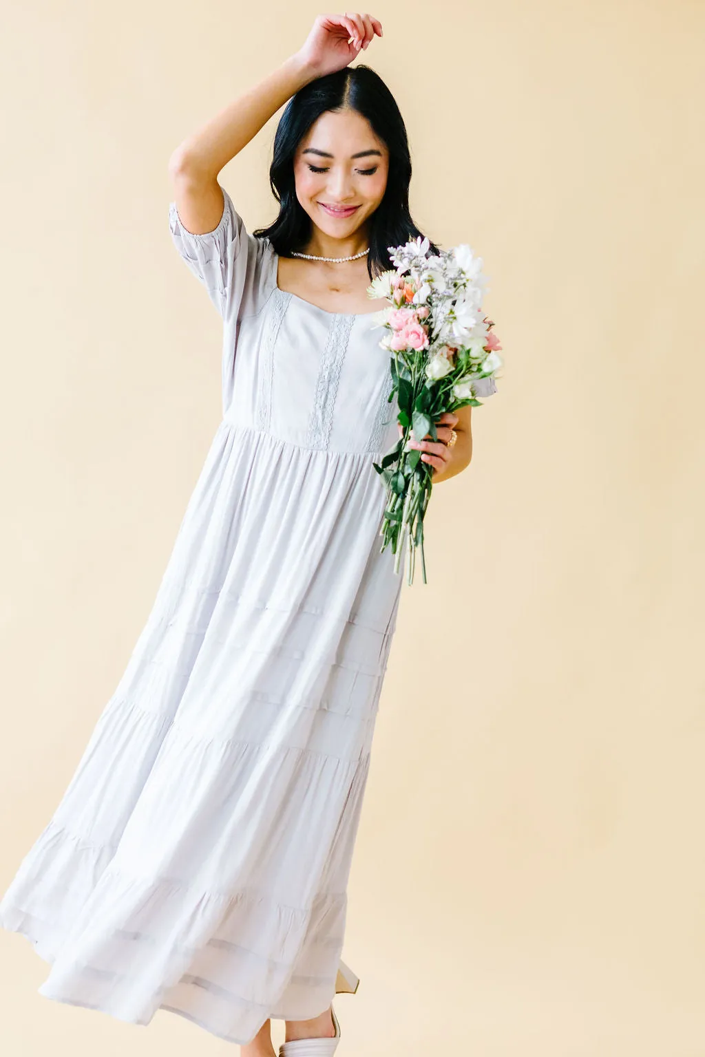 Morning Light Midi Dress