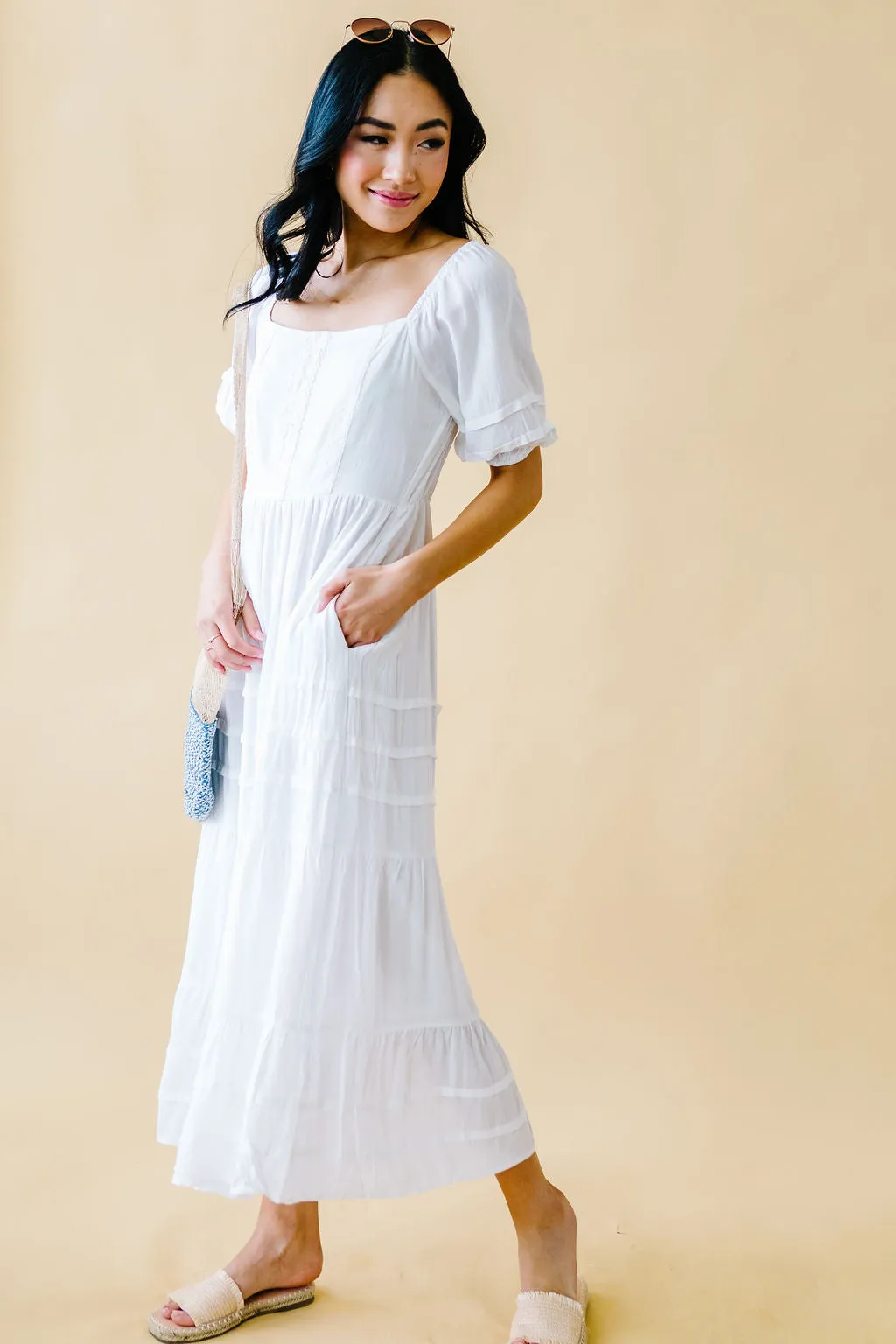 Morning Light Midi Dress