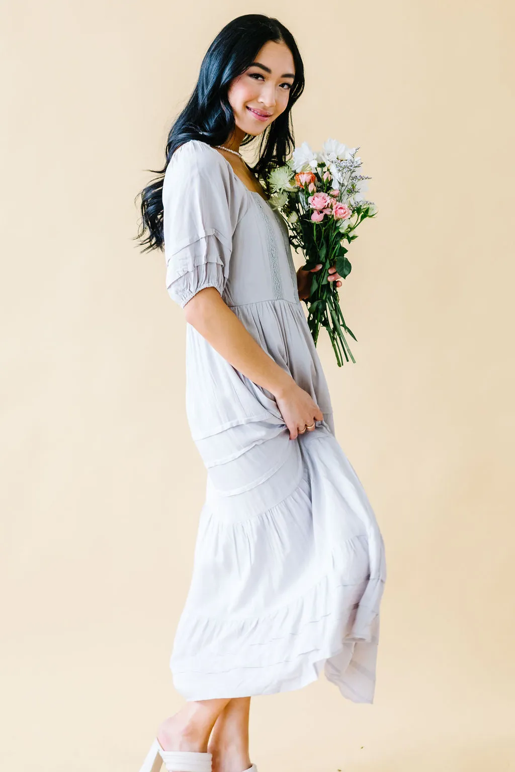 Morning Light Midi Dress