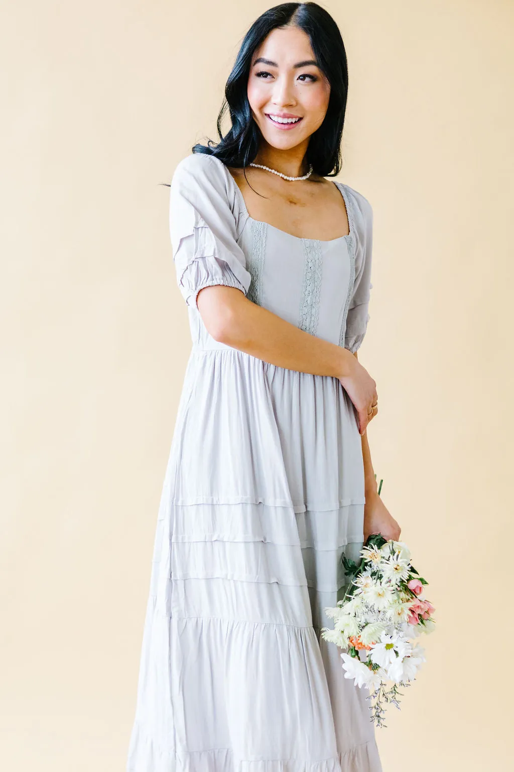 Morning Light Midi Dress