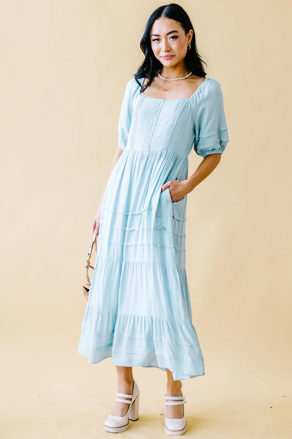 Morning Light Midi Dress