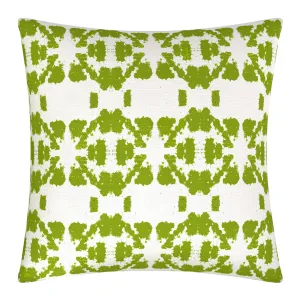 Mosaic Green 22x22 Pillow