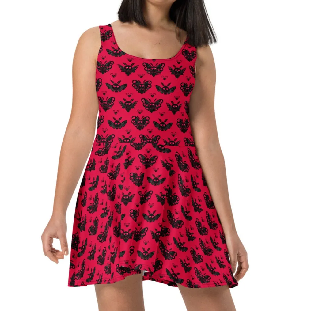 Mothman Cryptid Skater Dress