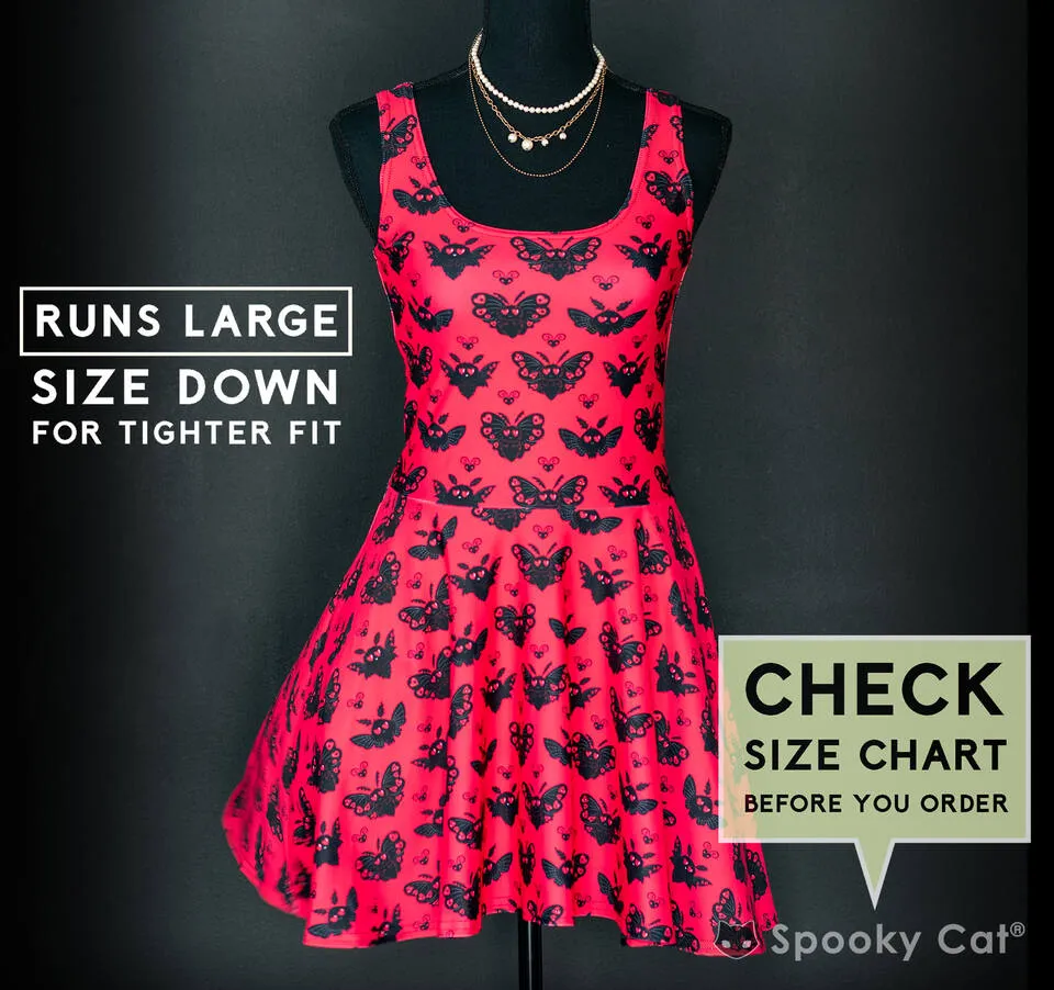 Mothman Cryptid Skater Dress