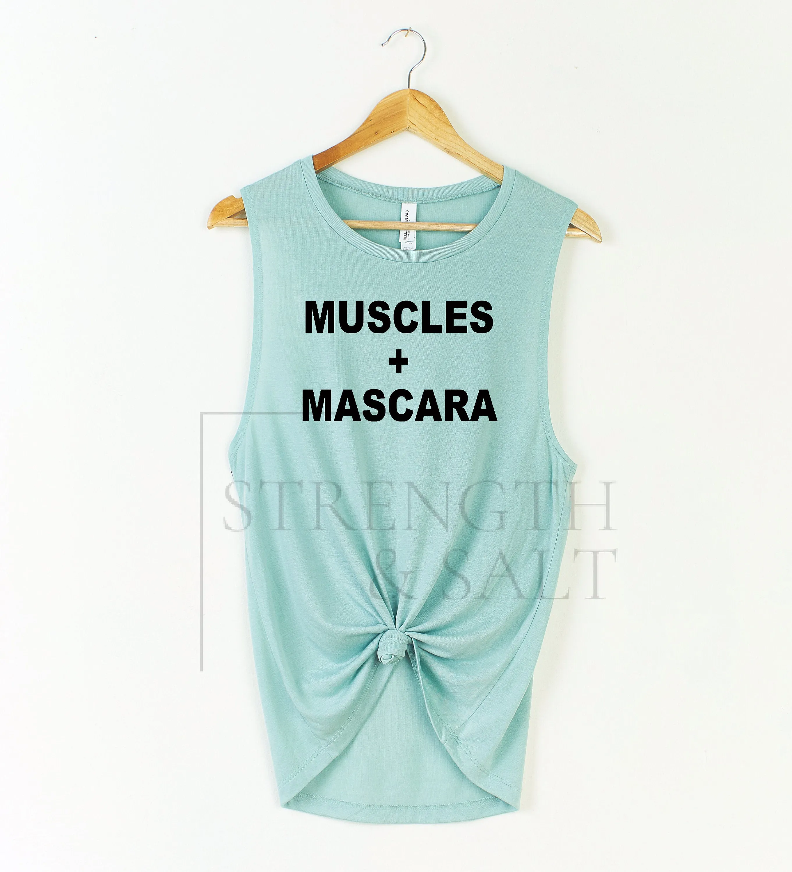 Muscles   Mascara Muscle Tank