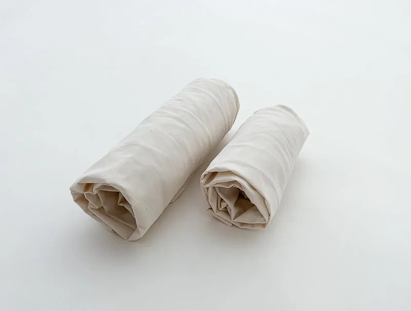 Natural Crib Fitted Sheet