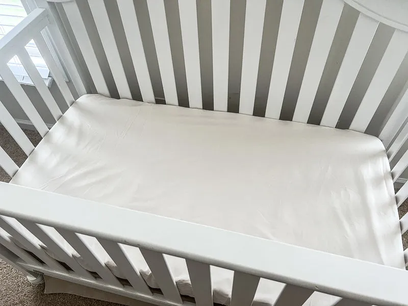 Natural Crib Fitted Sheet