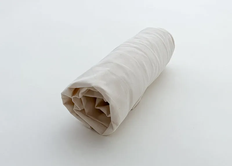 Natural Crib Fitted Sheet