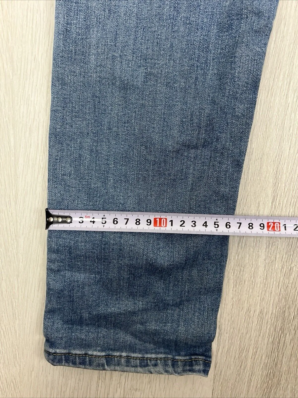 Nevada Mens Blue Slim Denim Jeans Size 30