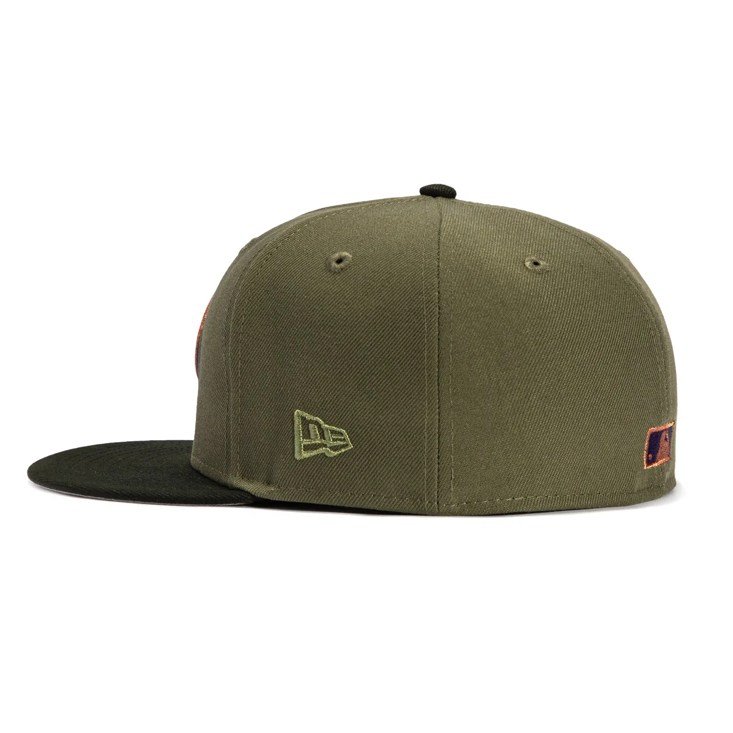 New Era 59Fifty Arizona Diamondbacks 25th Anniversary Patch D Hat - Olive, Black, Royal