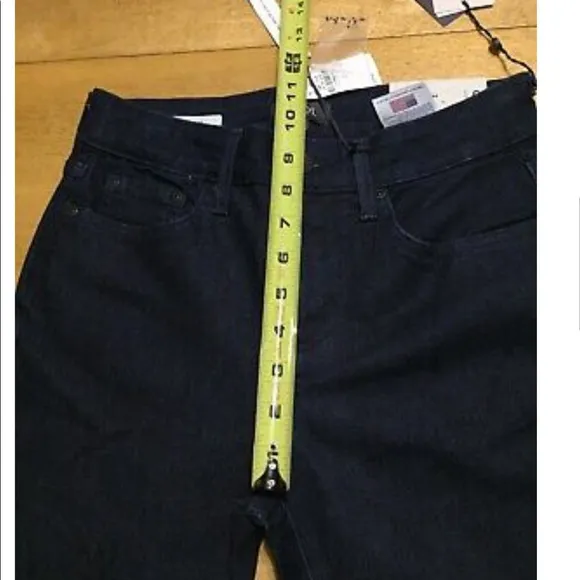 New NYDJ Sheri Blue JEANS Stretch Lift Beading 0
