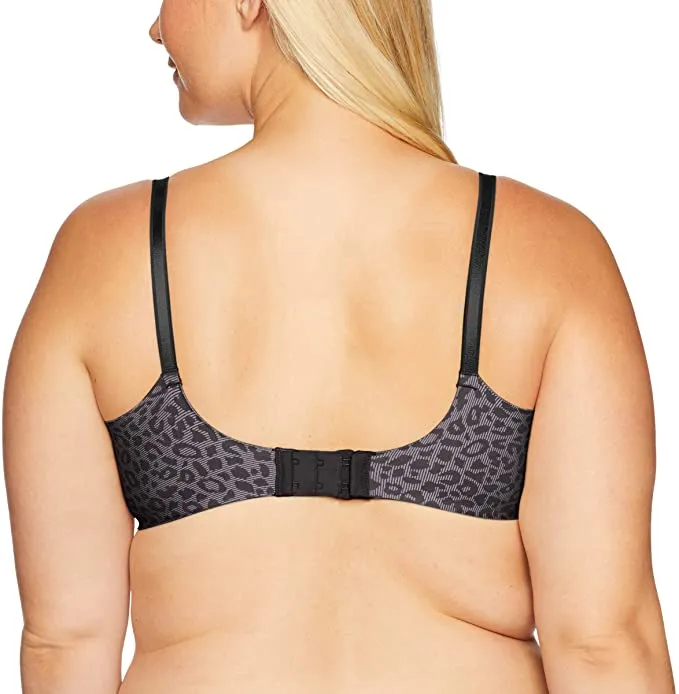 New with tags! Olga Womens Full Figure No Side Effects Underwire 2ply Animal Print, Sz 38D! Retails $70 